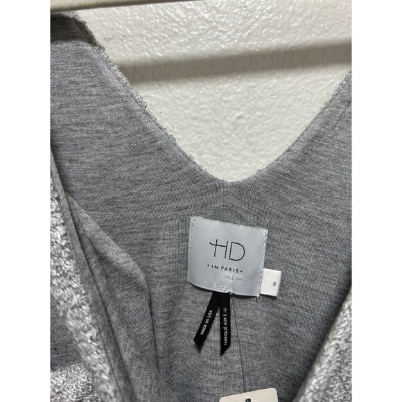 NWT Anthropologie HD in Paris Body Con Silver Sparkle Dress size XS - Picture 2 of 6